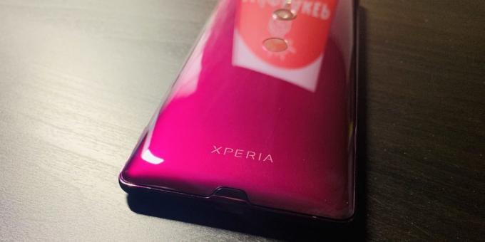 Sony Xperia XZ3: Arka panel