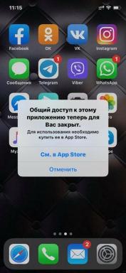 İPhone'da Uygulama Paylaşımı kapalı hatası