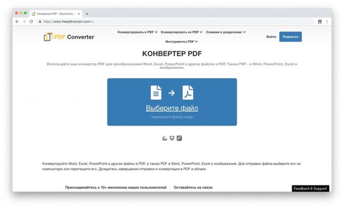 PDF Converter Free PDF dönüştürme