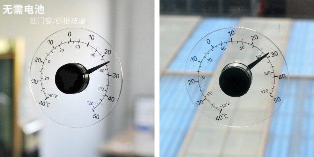 şeffaf termometre