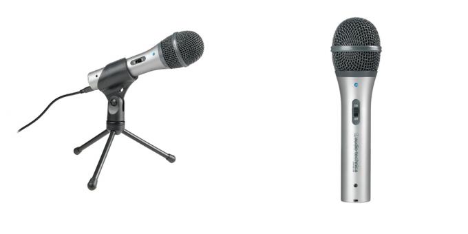 Mikrofon Audio-Technica ATR2100-USB: Bir müzik fan yeni yıl için hediyeler