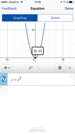 Mathpix: parabol