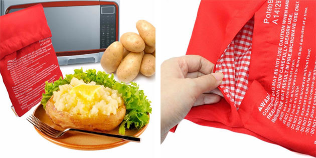 100 havalı şeyler daha ucuz 100 $ 'dan: kavurmak için patates torbası