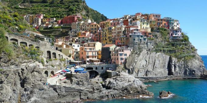 Nerede Avrupa, Milli Park "Cinque Terre", İtalya