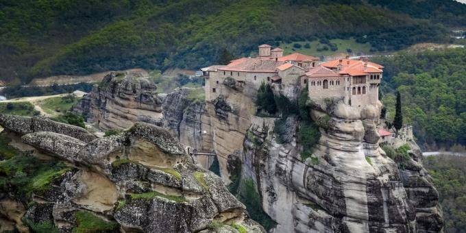 Meteora, Yunanistan: Nerede Avrupa'da gitmek için