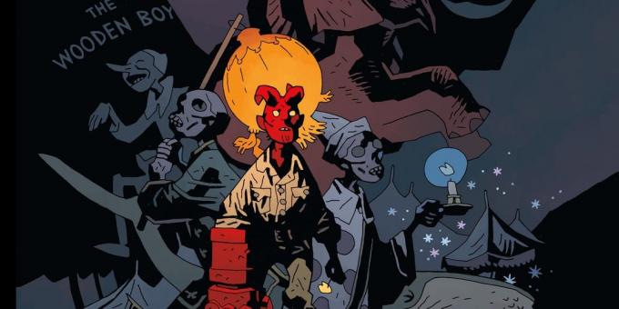 Hellboy: Kırmızı Deri ile yaratık, bir şeytan gibi
