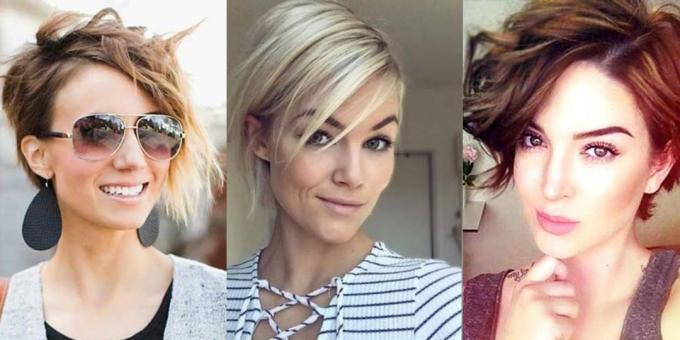 Trendy kadın saç kesimi 2019: son derece regrown perileri