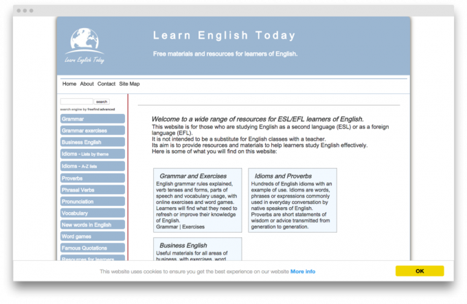 Yabancı dil öğrenmek için sitesi