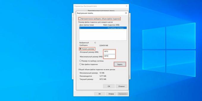 Windows 10 disk belleği dosyasının boyutunu değiştirin