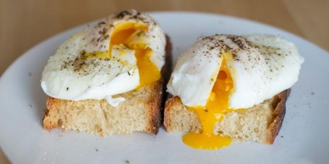 Yumurta yemekleri: haşlanmış yumurta