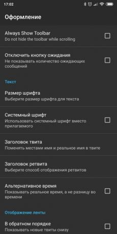 Android'de Twitter hesabına erişim için Uygulamalar: Plume
