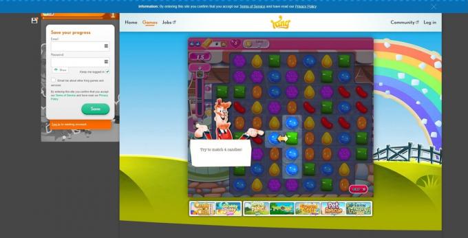 Çevrimiçi bulmaca oyunları: Candy Crush Saga