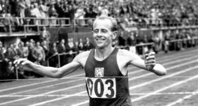 Eğitim metotları Emil Zátopek - yıldız atletizm Soğuk Savaş