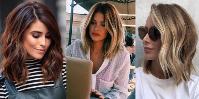 2019 yılında Trendy kadın saç kesimi: en rahat bob