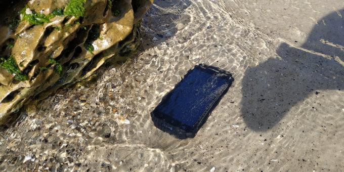 Poptel P9000 Max akıllı telefon Korumalı: Su altında