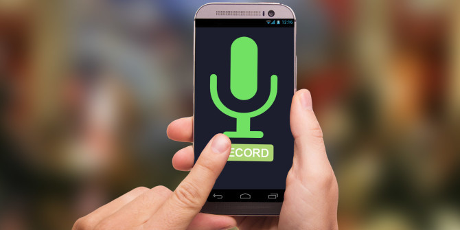 Android P: konuşma kaydı