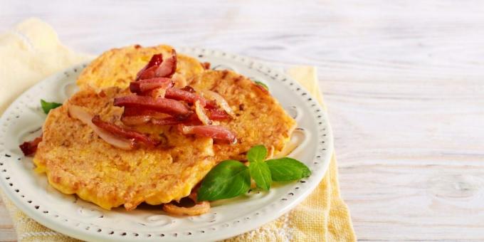 Fırında peynirli kabak börek