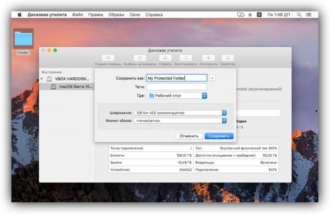 MacOS bir klasöre bir şifre koymak nasıl
