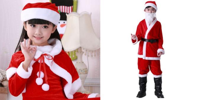Çocuk Yılbaşı giysisi: Noel Baba'nın yardımcıları