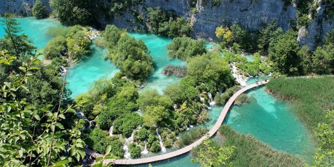 Nerede Avrupa, Milli Park "Plitvice Gölleri", Hırvatistan