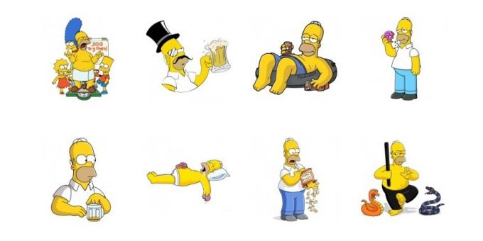 Çıkartma: Simpsonlar