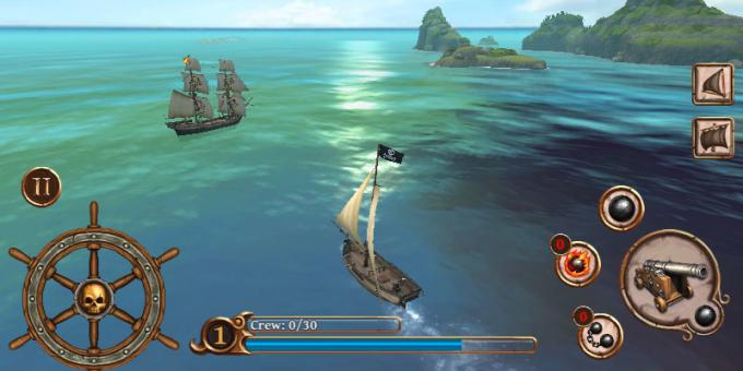 Korsanlar hakkında oyun: Battle Gemiler: Korsanlar Yaş