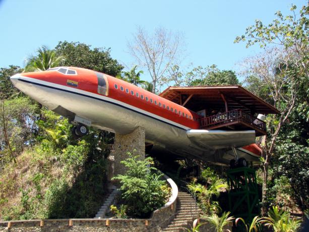 Costa Verde odalardan birisi bir uçak