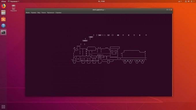 Linux terminali tren tadını nasıl