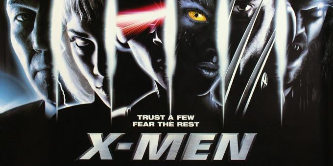 İlk filmi X-Men Afiş
