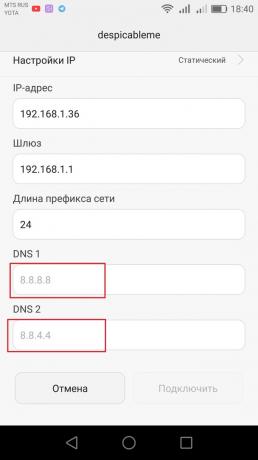 Android'de DNS sunucusu nasıl kurulur