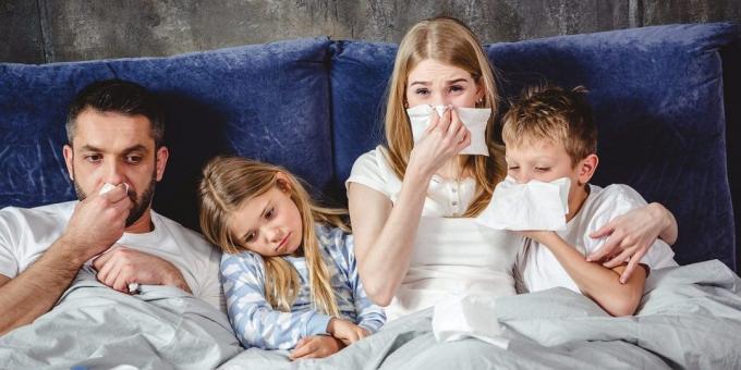 soğuk algınlığı ve grip Koruma