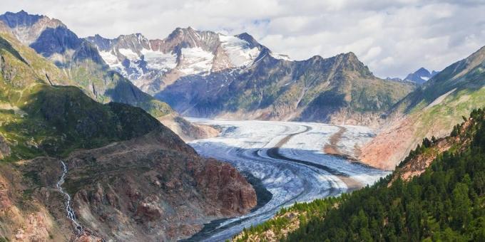 Aletsch Buzulu, İsviçre: Nerede Avrupa'da gitmek için