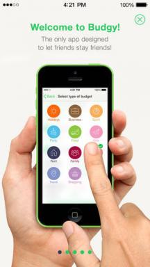 IPhone için Budgy seyahat veya paylaşım konaklama gruba şirketin bütçesini izin verir