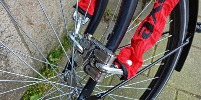 Nasıl Bisikletini korumak için. zincir kilidi 