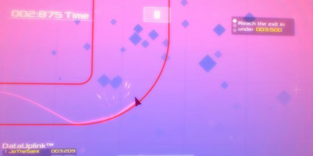 Veri Kanat - neon arcade oyunu bilim kurgu 80 esinlenerek