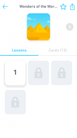 Tinycards: öğrenme süreci