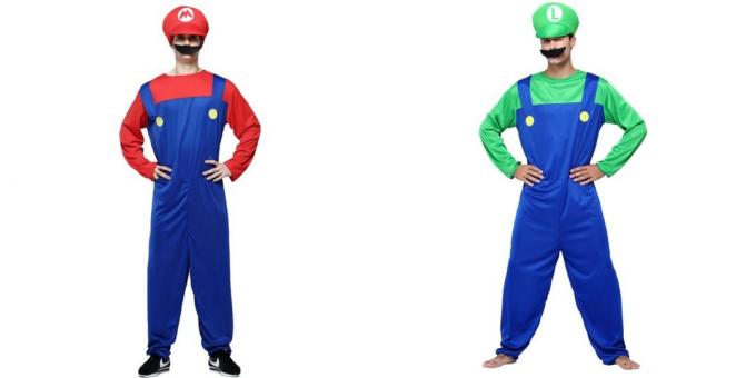 Yetişkinler için Noel kostümleri: Mario