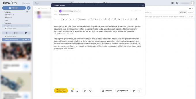 Yandex.Mail'de mektup gönderimi nasıl iptal edilir: planlanmış bir mektup açın