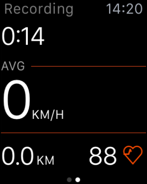 Güncellenmiş iOS uygulaması Strava Cardiosensor olarak Elma İzle kullanır