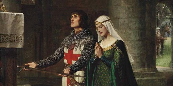 Orta Çağ Şövalyeleri turnuvalarda sadece bayanların dikkatini çekmek için değil