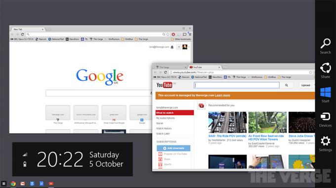 Chrome OS?, Windows