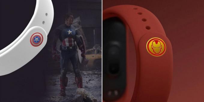 Xiaomi Mi Bant 4 için Superhero Kayış