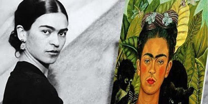 Kendisine duyulan portre ile Frida Kahlo
