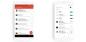 Google, Gmail mobil istemci tasarımını güncelledi. Şimdi web sürümünde aynıdır