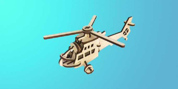 Prefabrik helikopter modeli