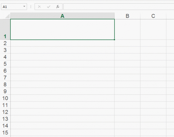 Excel'de bir hücreye metin Zorla transferi