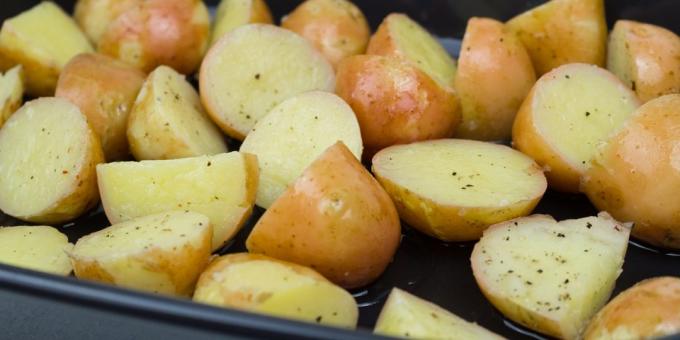 fırınlanmış patates