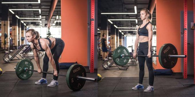 Nasıl inşa ayağına: Deadlift düz ayak üzerinde