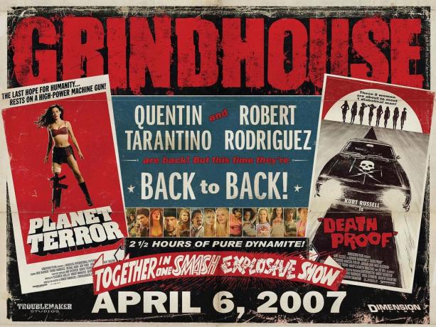 Quentin Tarantino: Quentin Tarantino, Robert Rodriguez ile takım ve projeyi "Grindhouse" düzenledi