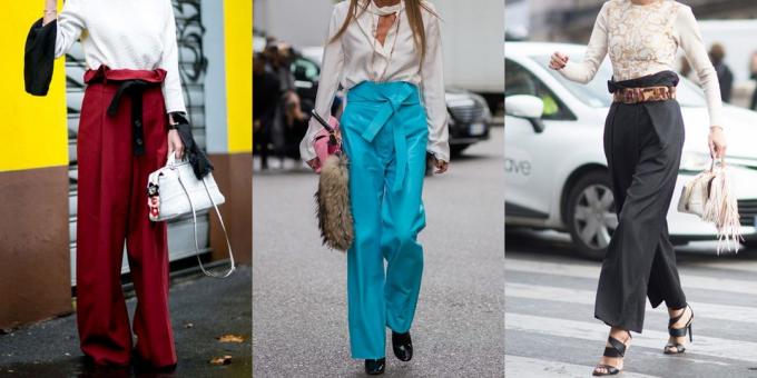 en moda bayan pantolonları: Pantolon paperbag